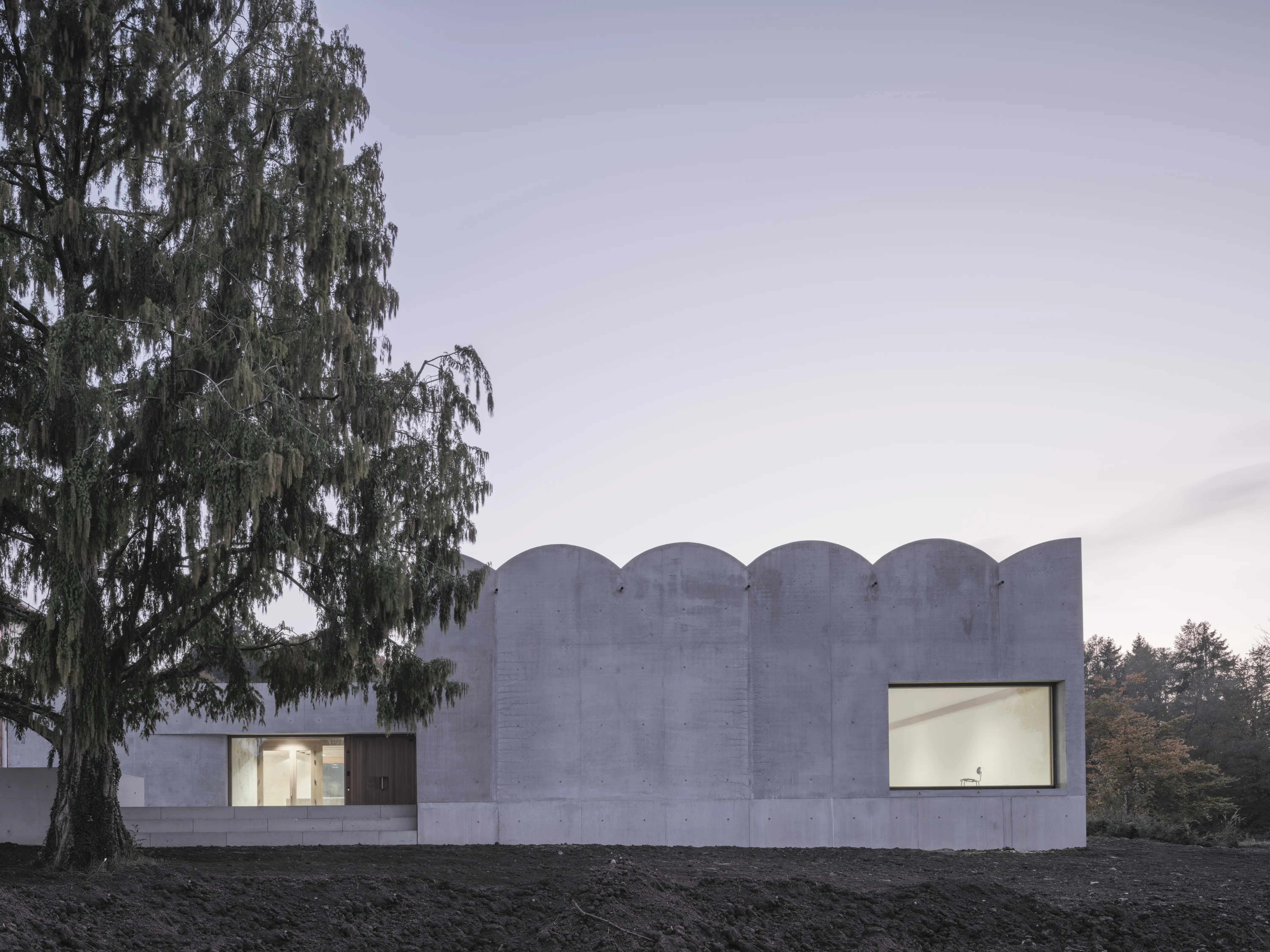 Blick auf den Museumsneubau